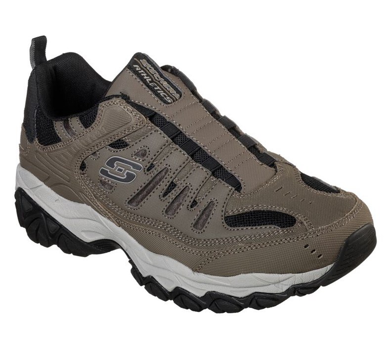 Skechers Herr Bruna Slip On - After Burn M. Fit - Sverige (OTCMK-0412)